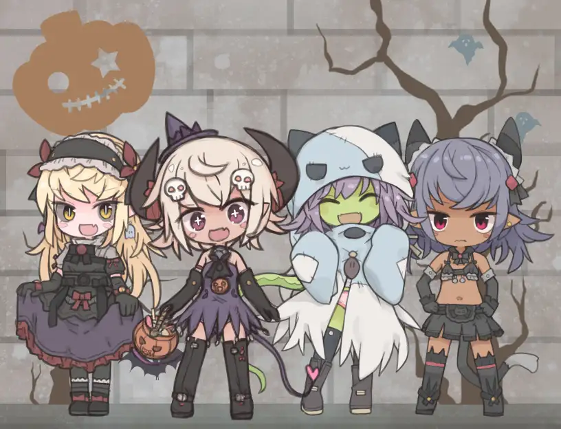 Monster Girl Shusai Wakuwaku Halloween Party Android Port + Translation